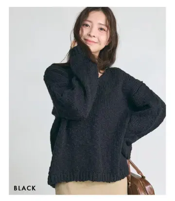 슬라브얀 니트탑 Basement Online