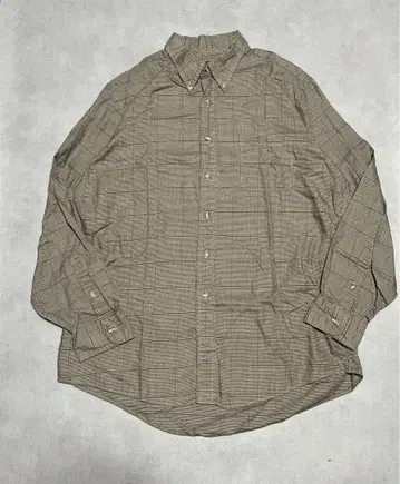 90s LANDS'END 란즈엔드 긴팔 셔츠 글렌체크 BD 셔츠