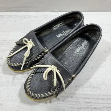 미네통카 MINNETONKA 모카신 네이비 24cm