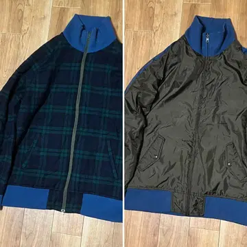 BEAMS 리버서블 자켓 하이넥 레어 빔즈