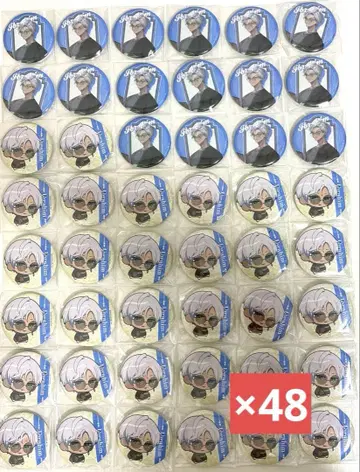 니지산지 이브라힘 캔뱃지 마네키네코 48점