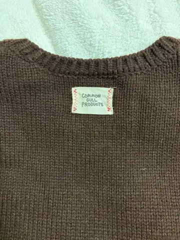 COMMON GULL PRODUCTS 크루넥 니트