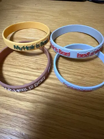 My Hair is Bad 러버 밴드 4개 세트