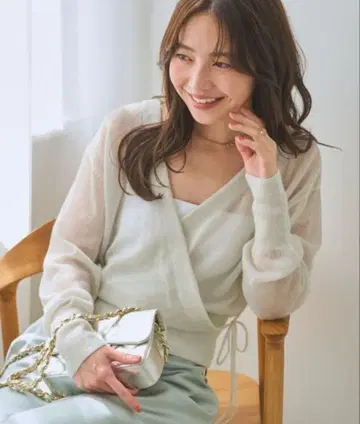 라메 모헤어 카슈쿨 앞뒤 2WAY 니트