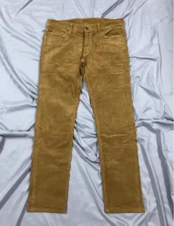 유니클로 팬츠 데님 치노 팬츠 워크 비즈니스 남성용 코듀로이