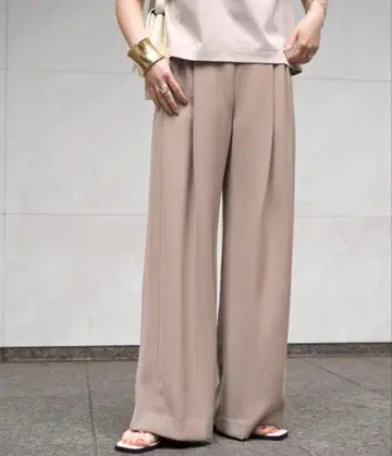 Deuxieme Classe 이지 와이드 팬츠 38