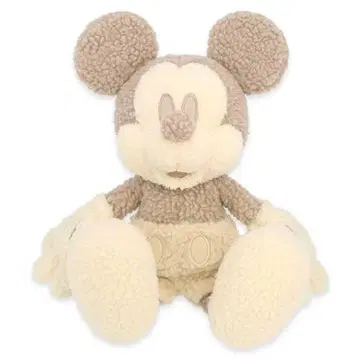 디즈니 더스티 컬러 미키 봉제 인형 보아 복슬복슬 인테리어 한국 스타일