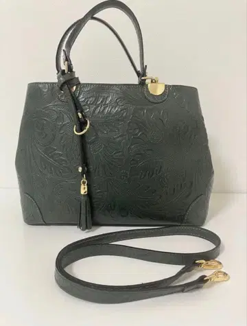 모드풀레 가죽 숄더 2way 이탈리아제 페이즐리