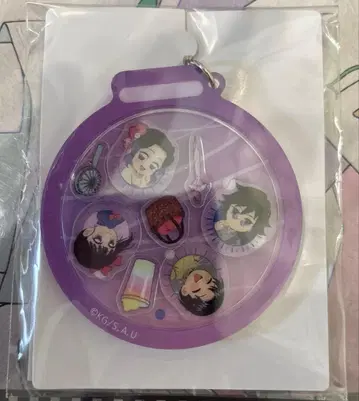 귀멸의 칼날 불꽃축제 바스락 아크릴 키링