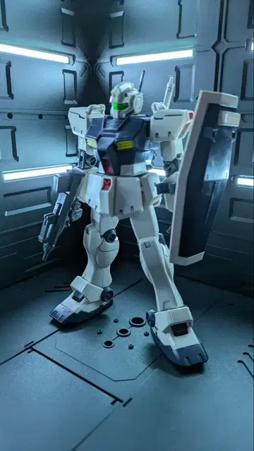 HG 짐 개 일부 도색