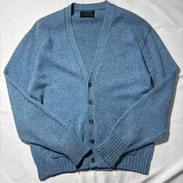 puritan 가디건 블루 스카이블루 빈티지