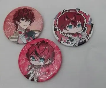 메테오라 로제 군 캔 배지