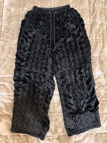 GLIMCLAP 브레이디드 자카드 패브릭 팬츠