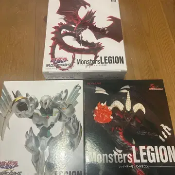 유희왕 듀얼몬스터즈 피규어 3종 세트