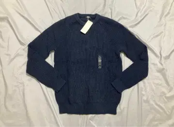 유니클로 니트 스웨터 남성용 여성용 크루넥 가디건