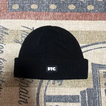 FTC 블랙 니트 모자