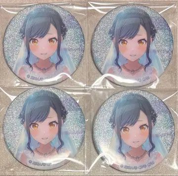 프로세카 시로이시 안즈 글리터 캔뱃지 19C