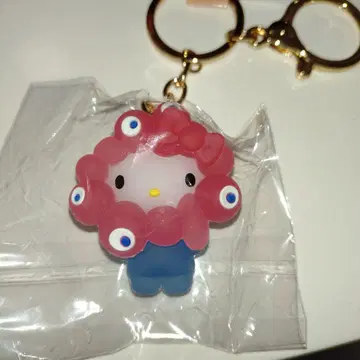 만박 산리오 x 미야쿠미야쿠 클리어 키링 키티