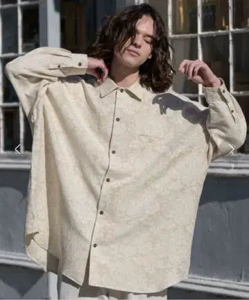 자카드 휴지 셔츠