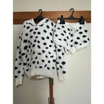 gelatopique 애니멀 후드티/애니멀 숏팬츠(달마시안)