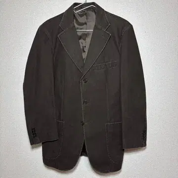 FULL HOUSE 브라운 테일러드 자켓 코튼 빈티지