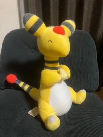 포켓몬스터 냠냠타임 메가 데덴네 봉제 인형