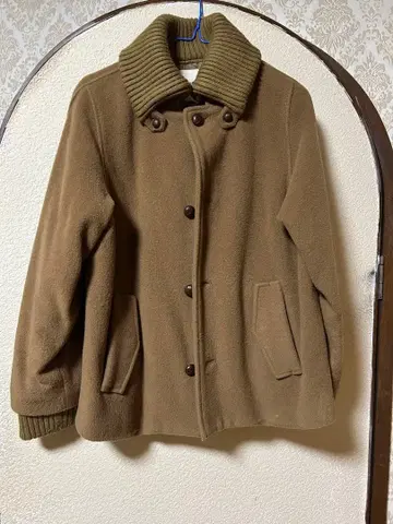 BEAMS BOY / 멜톤 돈키 컬러 코트