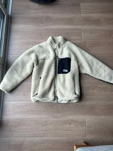 FIRST DOWN 플리스 자켓 크림 L 사이즈