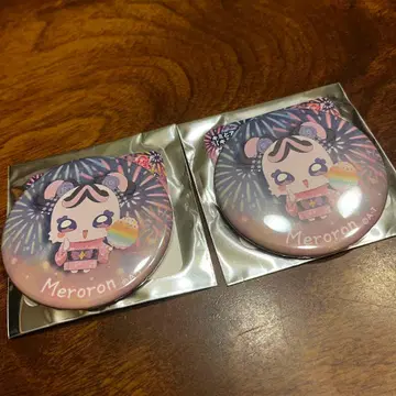 너와 아이돌 프리큐어 프리티 스토어 한정판 여름 축제 캔뱃지 메로롱