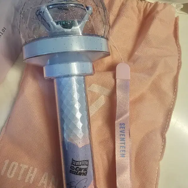 세븐틴 캐럿봉 10주년 캔디봉 응원봉