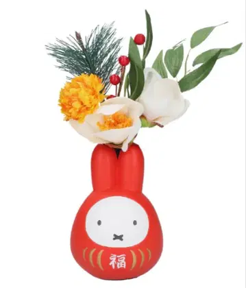 [ 새상품 ] 플라워 미피 복 달마 꽃병