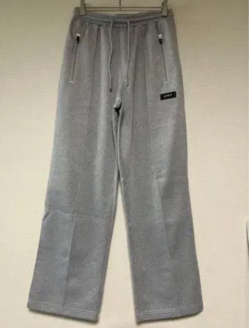 LYFT 그레이 스웨트 팬츠 지퍼 포켓 부착