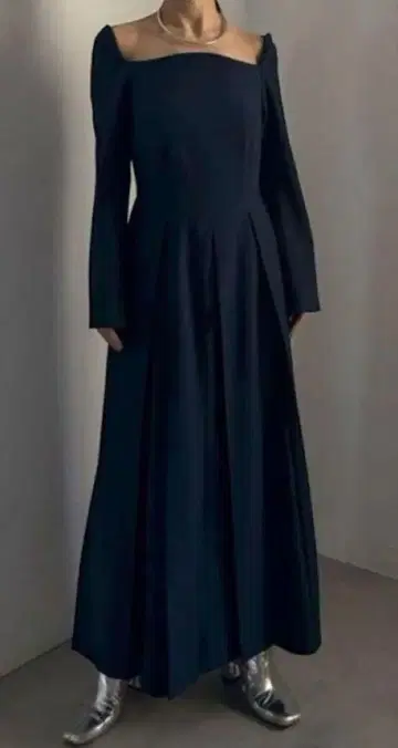 Ameri vintage 2wayoffshoulder onepiece