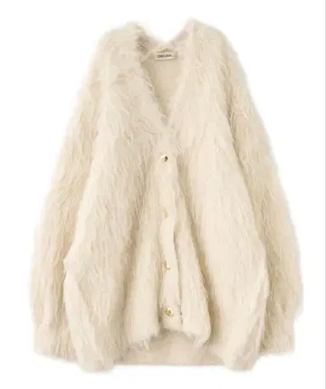 COCODEAL 롱 샤기 가디건