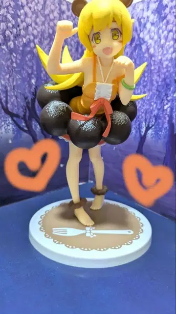 제일복권 모노가타리 시리즈 오시노 시노부 도넛 피규어