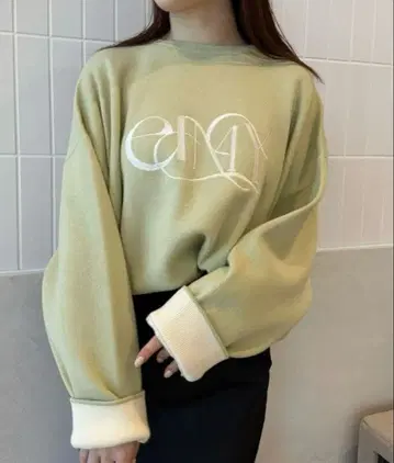 eimy istoire 에이미 이스트 월 니트 맨투맨 트레이닝복