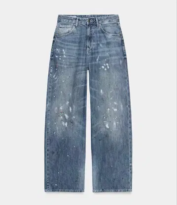 ZARA JEANS TRF 루즈 오버 사이즈 하이웨스트 데님