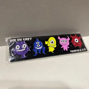 DIR EN GREY 신세계 투어 핀 배지 굿즈