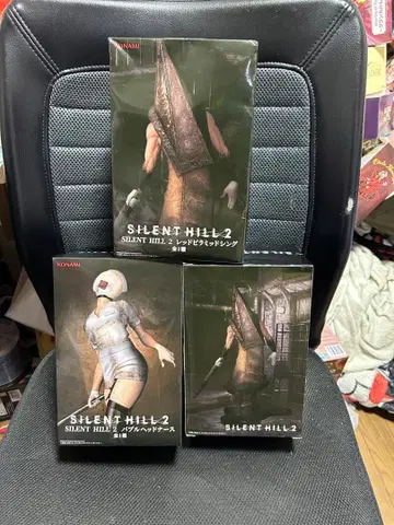 사일런트 힐 피규어 3종 세트 미사용