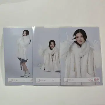 사쿠라자카46 생사진 타니구치 아이리 겨울 의류