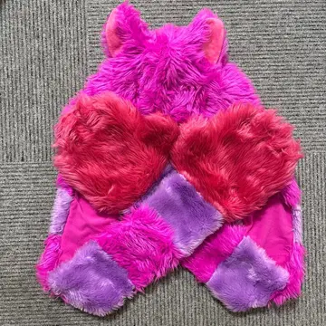 체셔 고양이 머플러 팬캡