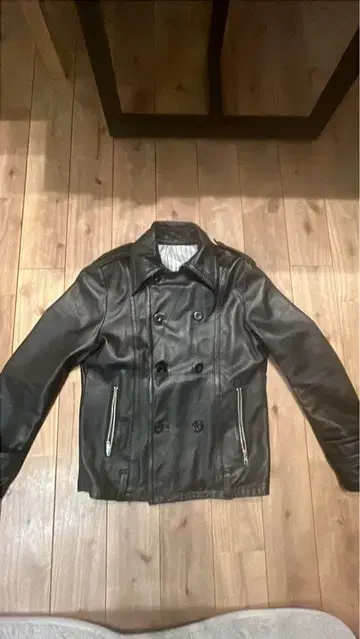 COMME CA ISM 블랙 가죽 자켓 M