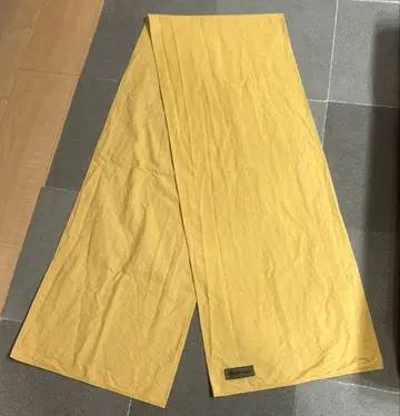 나이젤카본 Nigel Cabourn 코튼 스톨 노랑