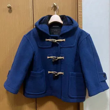 런던 트래디션 더플 코트 숏 블루 새상품급 영국제