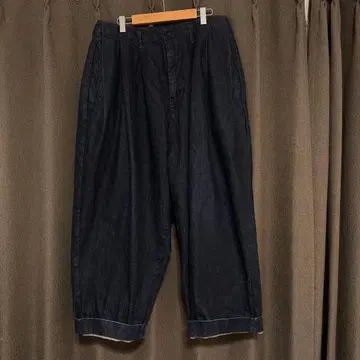 Dulcamara 데님 팬츠 요소이 오버턱