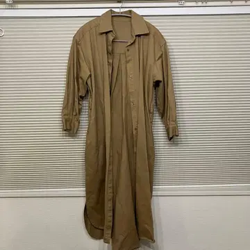 URBAN RESEARCH 베이지 롱 코트