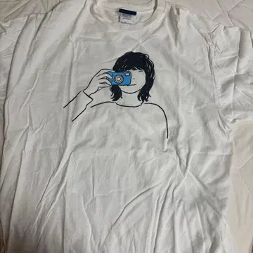 크리프하이프 카메라 세계관 T셔츠 XL