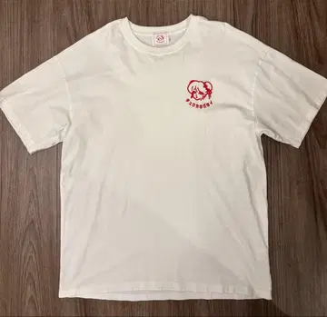 츄우카타베타이 LOGO T-shirt [ White ] XL