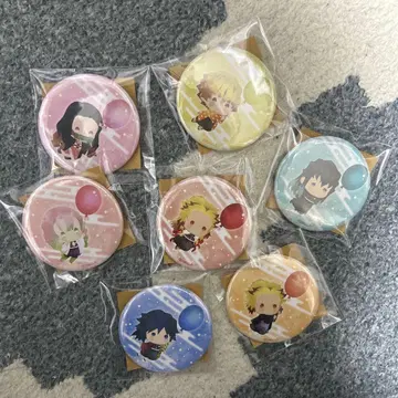 귀멸의 칼날 유라후와 랜덤 캔뱃지 벌룬 ver.