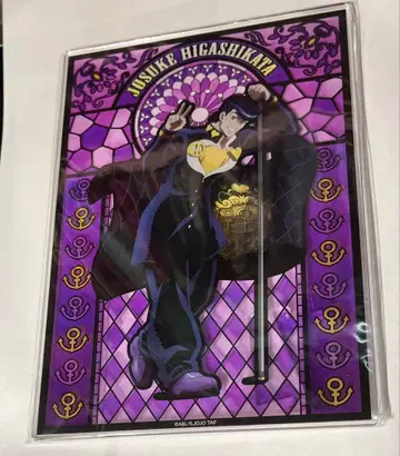 죠죠 월드 Q 혈연 복권 아크릴 보드 히가시카타 죠스케